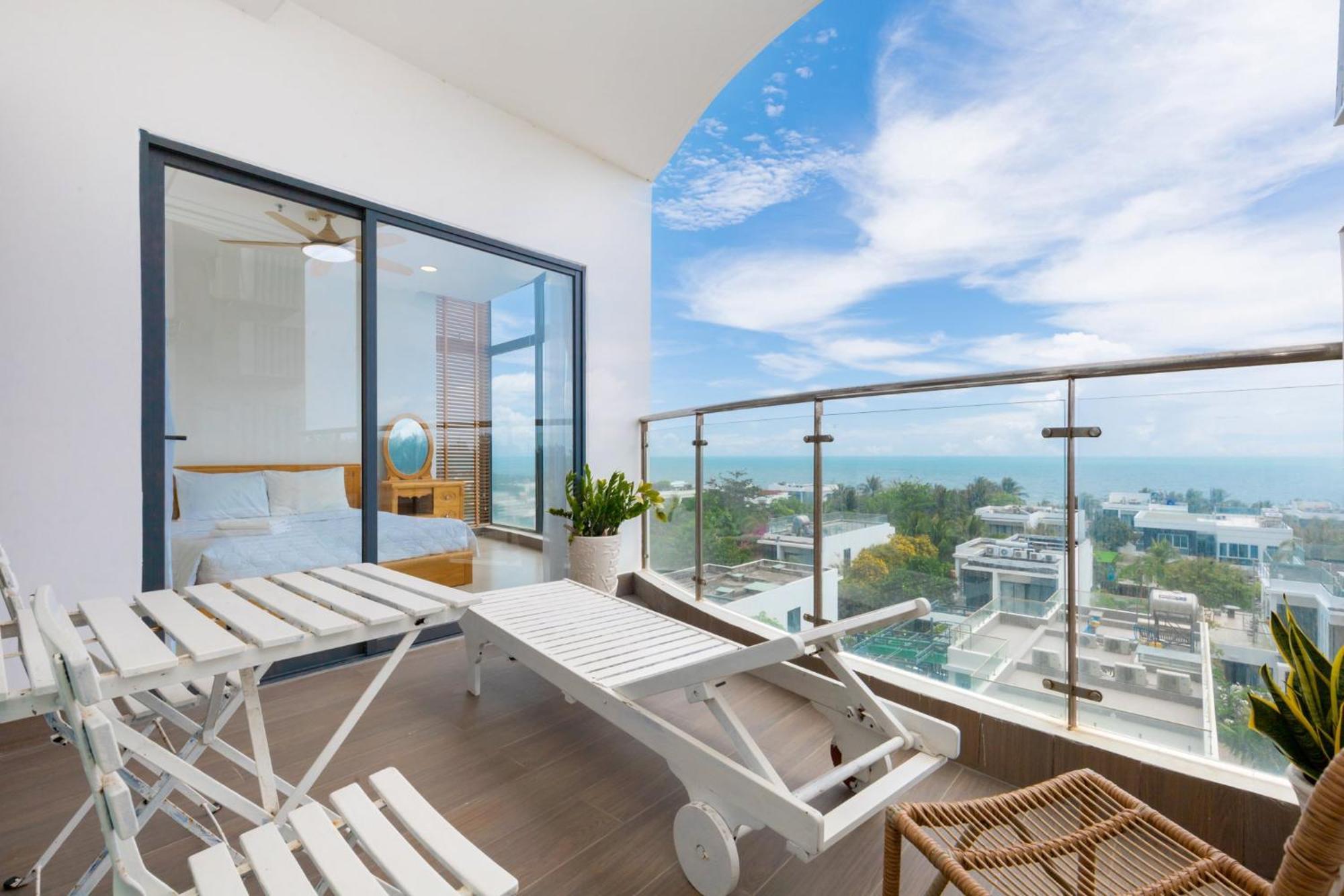 Aria Resort - BlueShaphire Căn hộ nghỉ dưỡng có hồ bơi và bãi tắm riêng Vung Tau Extérieur photo